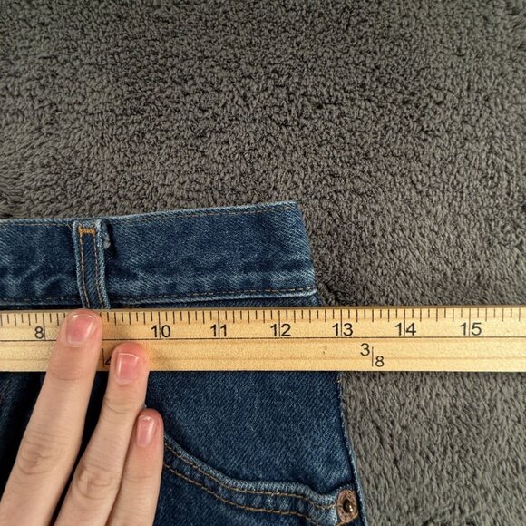 VTG Levi’s 565 Women Size 14 Loose Fit Blue Denim Jeans All Cotton ACTL 25x26.5 - Picture 12 of 16